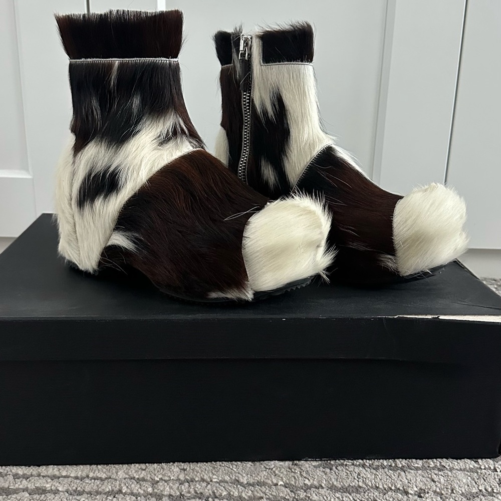 Jil Sanders Cowhide Boots